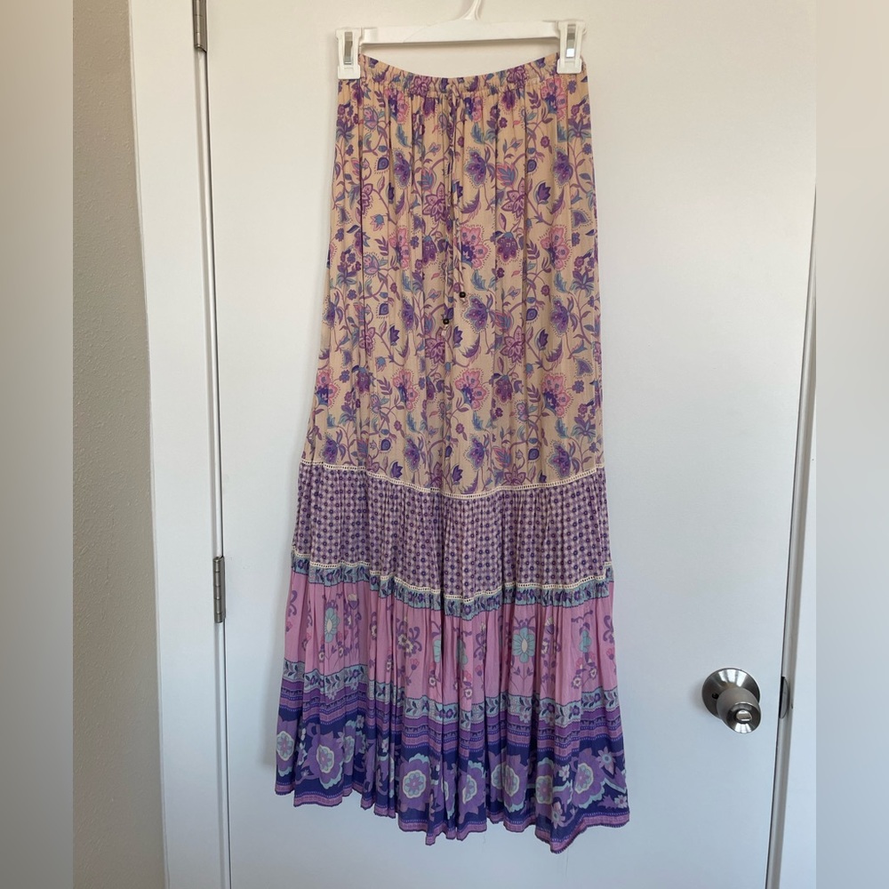 Spell Portobello Road Maxi Skirt XXS